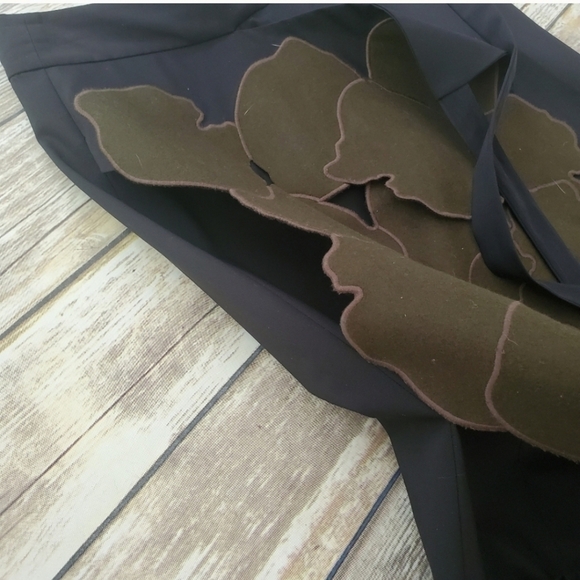 Tibi "Valia" Cutout Felt Panel Trousers - Picture 15 of 16